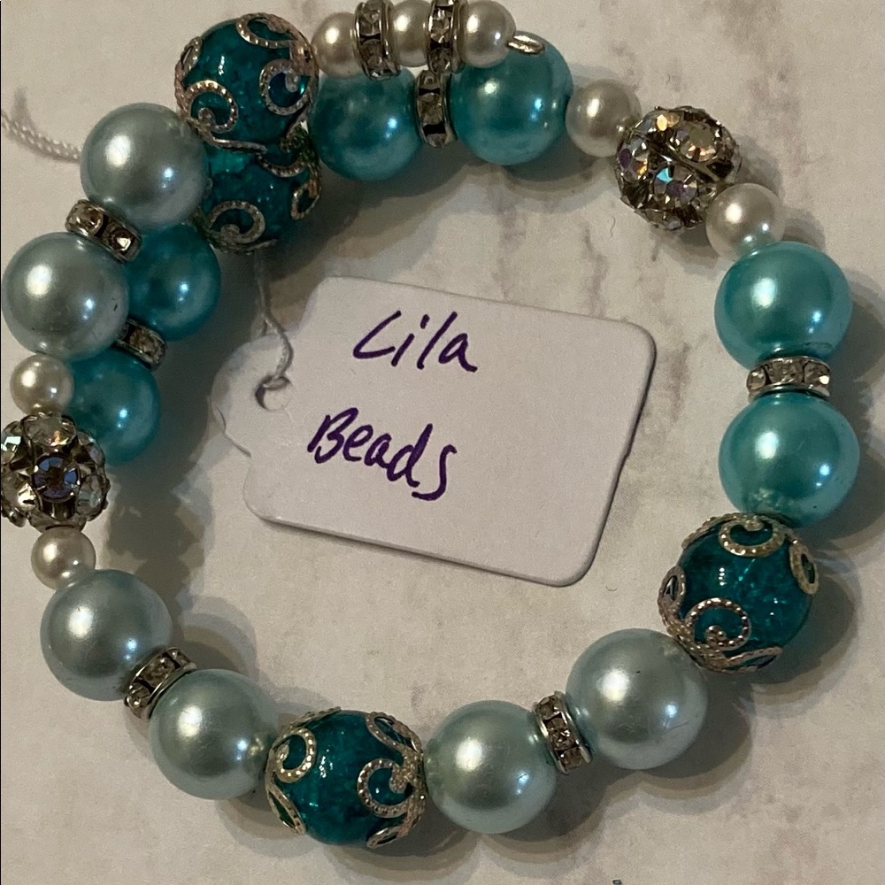 Blue bracelet